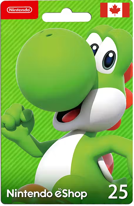 بطاقة نينتندو اي شوب 25 - كندي  للبيع في ألإمارات من خلال Games2all