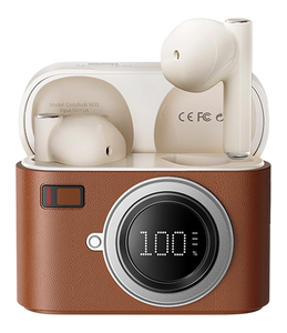 REMAX Cozybuds W33 Bluetooth Wireless Earbuds - Brown