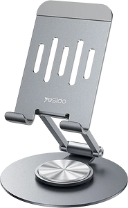 Yesido C299 360 Rotating Foldable Aluminum Desktop Stand & Holder