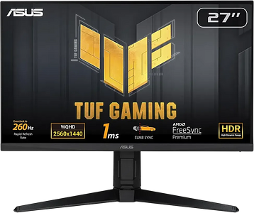 ASUS TUF Gaming VG27AQML1A QHD 2560x1440 - Monitor