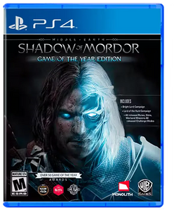 ميدل ايرث شادو اوف موردر - نسخة العام - بلايستيشن 4 - مستعمل