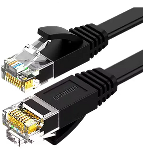 UGREEN NW102 Cat 6 U/UTP Flat Ethernet RJ45 Cable - 25M