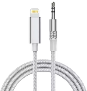 LDNIO LS-Y81i Lightning To 3.5mm Jack Aux Cable - White