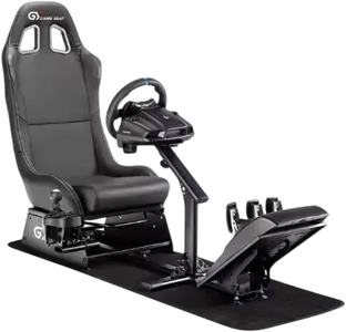 Game Seat GY013 Professional Vehicle Racing Gaming Chair - Black