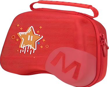 ماريو ستار – جراب تخزين الكنترولر - أحمر