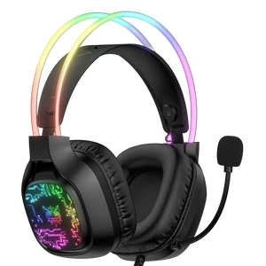 ONIKUMA X22 RGB Wired Gaming Headset - Black