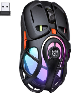 ONIKUMA DM02 RGB Tri-Mode Wireless Gaming Mouse - Black