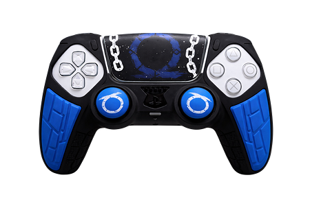 Deadskull Joystick Silicone Case Protector God of War Ragnarok Blue
