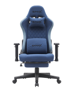 جاماكس BS-7970 كرسي ألعاب مع مسند قدم – أزرق داكن