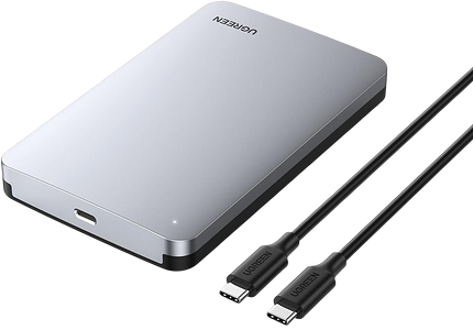 UGREEN USB-C 3.1 Gen2 2.5 Inch Hard Drive Enclosure With USB-C Cable