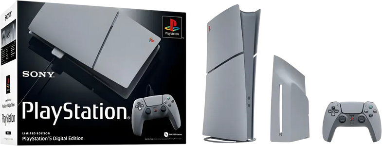 Sony PlayStation 5 Slim Digital Edition – 30th Anniversary Limited Edition Bundle - 1TB - 1Y Warranty