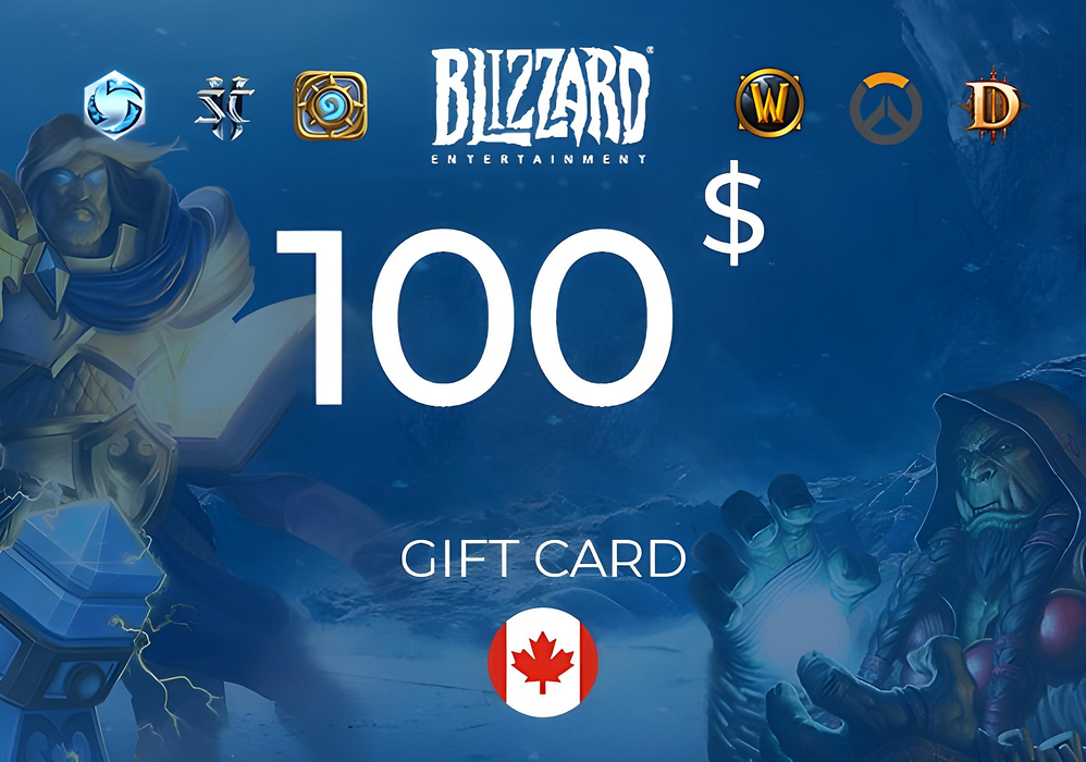  Blizzard gift card $100 CAD  for sale in Emirates from Games2all