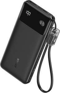 Anker A1257 Power Bank Type-C, Portable Charger 10000mAh - Black