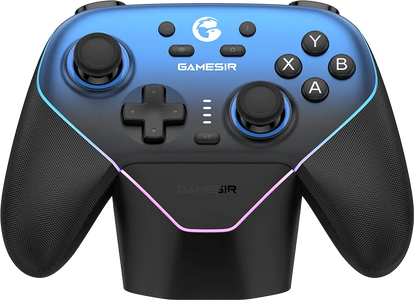 جيم سير سوبر نوفا وحدة تحكم لاسلكية مع قاعدة شحن - أزرق