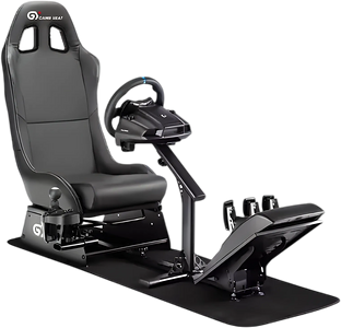 Game Seat GY013 Professional Vehicle Racing Gaming Chair - Black