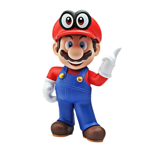 Super Mario Odyssey Jumbo with Detachable Hat - Figure