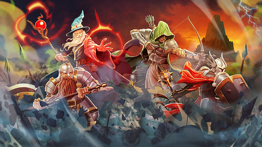 Heroes of Hammerwatch II  للبيع في ألإمارات من خلال Games2all