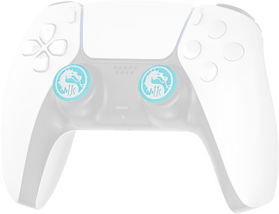 Deadskull Mortal Kombat White Dragon Thumb Grips - 4-PCS