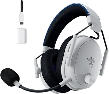 Razer BlackShark V3 Pro for PlayStation Wireless Gaming Headset - White