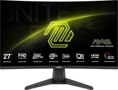 MSI MAG 276CF E20 – 27" FHD 200Hz Rapid VA Curve Gaming Monitor