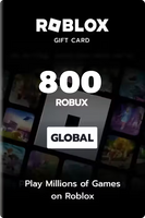 Roblox Card 800 Robux Key Global