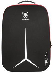 حقيبة ظهر ديدسكول لجهاز PS5 - أسود/أبيض