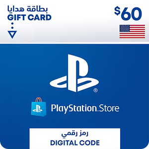 PSN PlayStation Store Gift Card $60 (USA) -  for sale in Emirates from Games2all