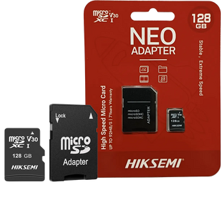 هيكسيمي نيو 128 جيجابايت بطاقة MicroSD مع محول SD