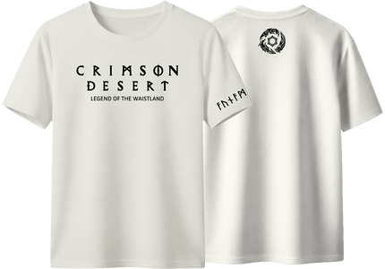 Desert Legend – Crimson Oversized T-Shirt