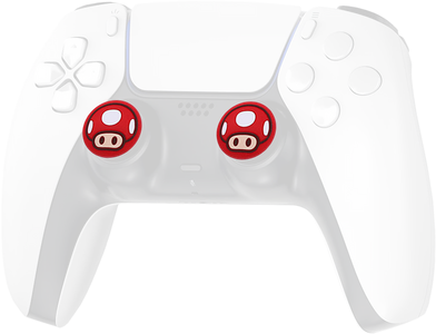 Deadskull Toad Thumb Grips Red - 4-PCS 