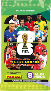 بطاقات تداول فيفا كأس العالم للانديه 26 - عبوة ستاندرد 8 كروت