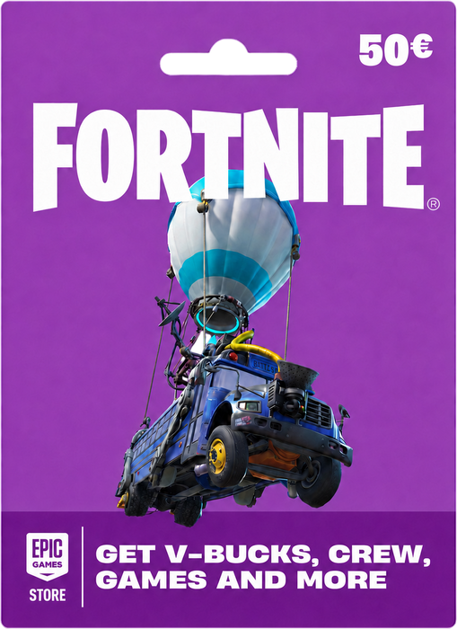 Fortnite / Epic Store Gift Card 50 EUR - Key Europe  for sale in Emirates from Games2all