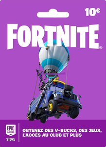 بطاقة هدايا فورتنايت / إبيك ستور 10 يورو - اوروبي -  للبيع في الإمارات من خلال Games2all