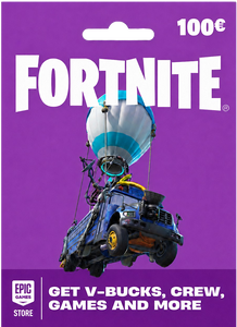 بطاقة هدايا فورتنايت / إبيك ستور 100 يورو - اوروبي -  للبيع في الإمارات من خلال Games2all