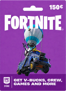 بطاقة هدايا فورتنايت / إبيك ستور 150 يورو - اوروبي -  للبيع في الإمارات من خلال Games2all