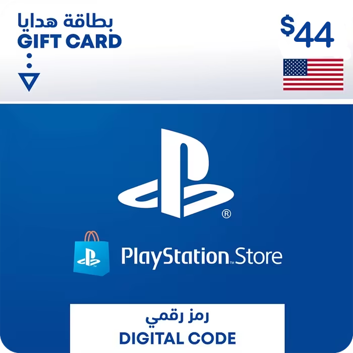 PSN PlayStation Store Gift Card $44 (USA)  for sale in Emirates from Games2all