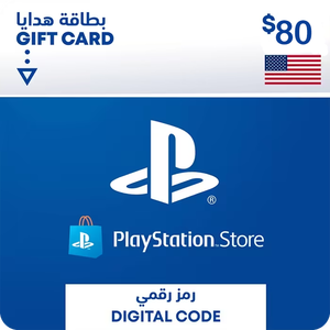PSN PlayStation Store Gift Card $80 (USA) -  for sale in Emirates from Games2all