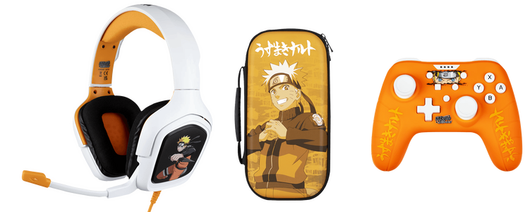 Konix Naruto Switch Gamer Pack - Open Sealed