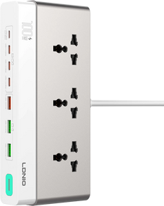 LDNIO SC3 GaN 100W PD Desktop Power Strip - 2M