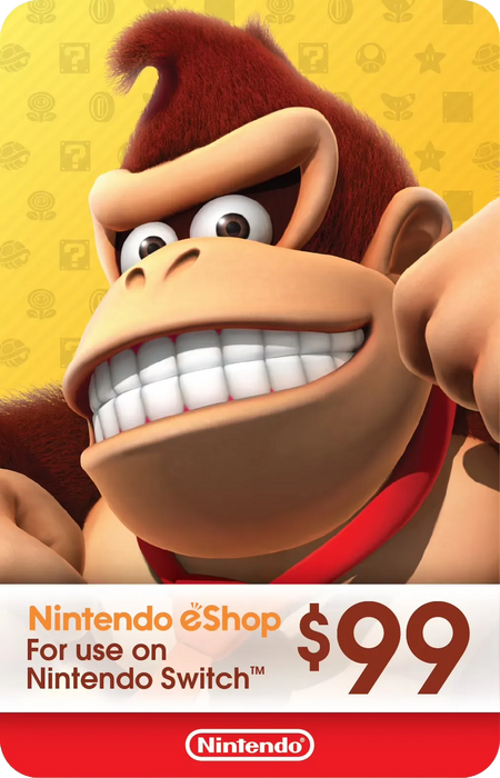 بطاقات نينتندو اي شوب 99$ امريكى  للبيع في ألإمارات من خلال Games2all