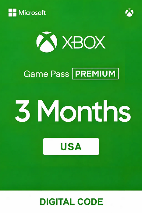 XBOX Game Pass Premium 3 Months - USA  for sale in Emirates from Games2all