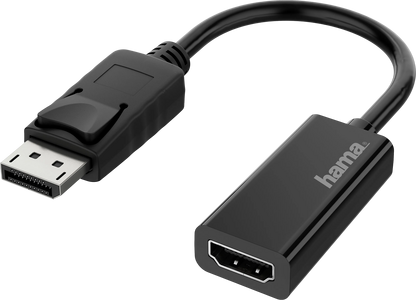 Hama HDMI to DisplayPort Ultra HD 4K Video Adapter – Black