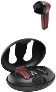 Hama Spirit Unchained True Wireless Earbuds – Black/Red