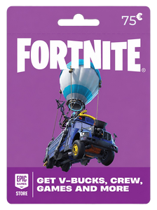 بطاقة هدايا فورتنايت / إبيك ستور 75 يورو - اوروبي -  للبيع في الإمارات من خلال Games2all