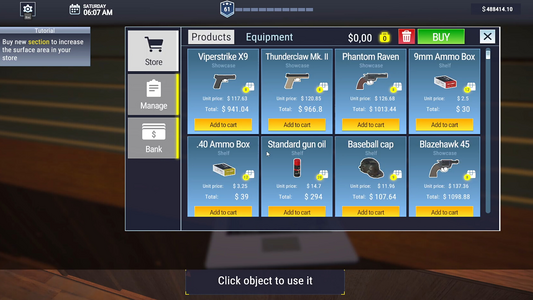 Gun Center Simulator  for sale in Emirates from Games2all