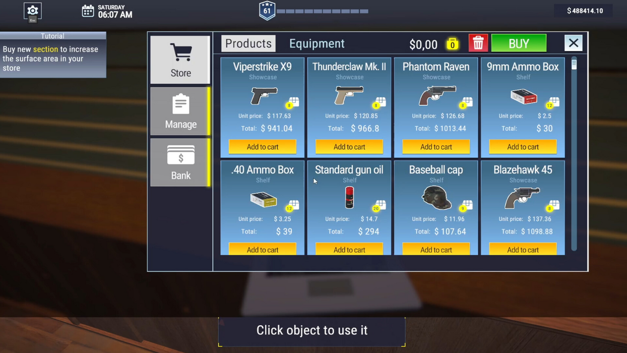 Gun Center Simulator  for sale in Emirates from Games2all