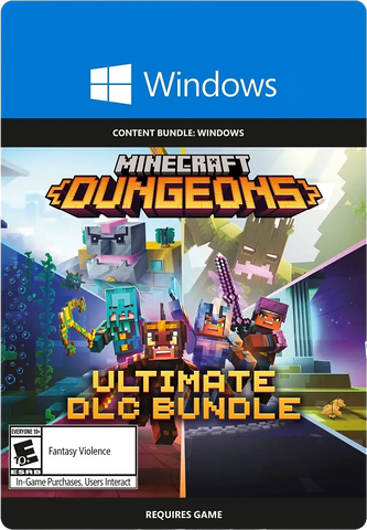 Minecraft Dungeons: Ultimate DLC Bundle - Windows 10 Store Key GLOBAL