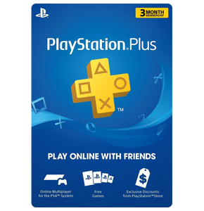 Playstation Plus Membership 3 Month US physical
