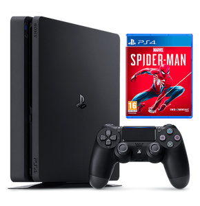 جهاز بلايستيشن 4 1 تيرا مع نسخة سبايدرمان بضمان عام