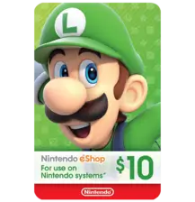 Nintendo eShop $10 Gift Card - USA (25532)